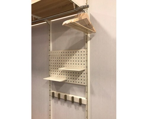 Полка перфопанель 300 x 135 с бортиком