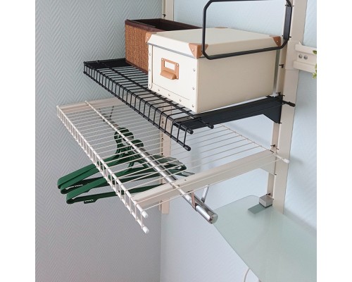 Гардеробная система в нишу спальни